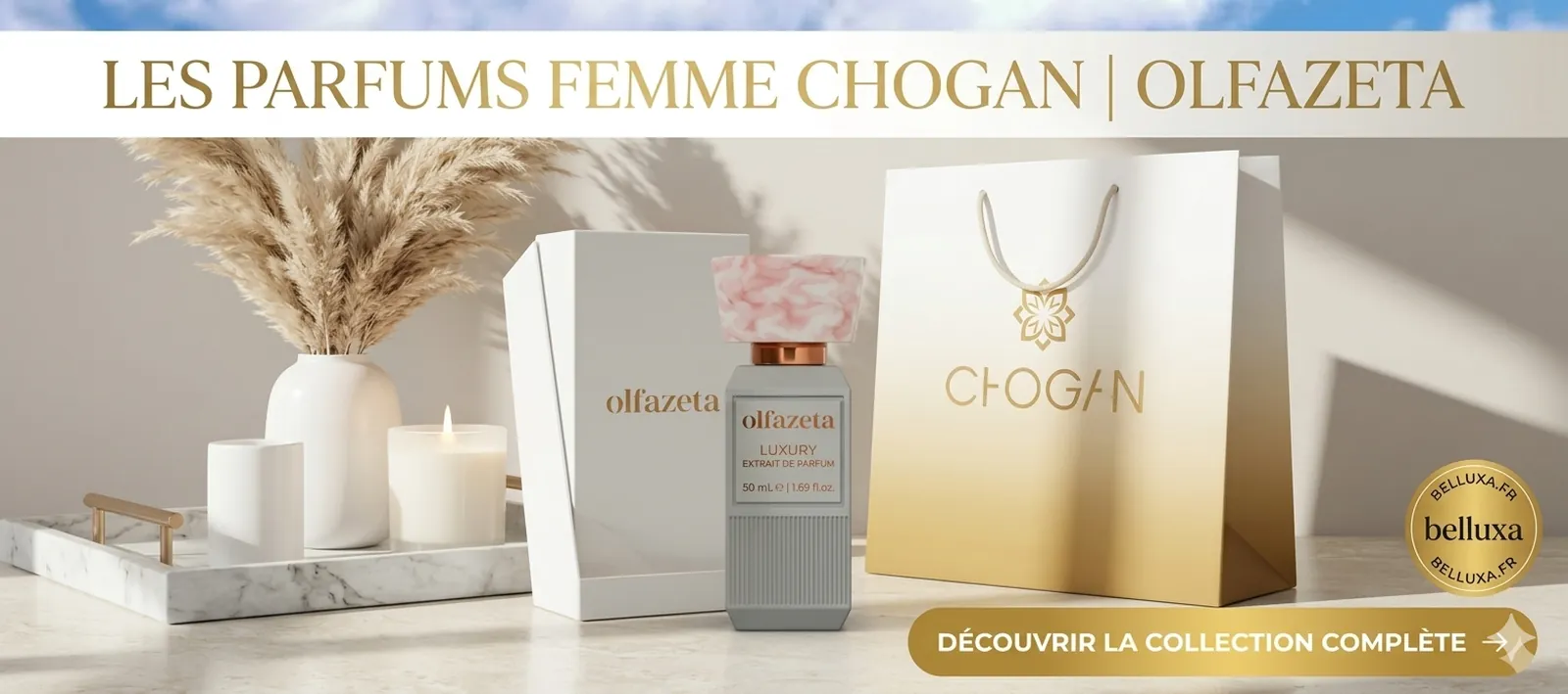 Les parfums femme Chogan Olfazeta — voir la collection parfums femme