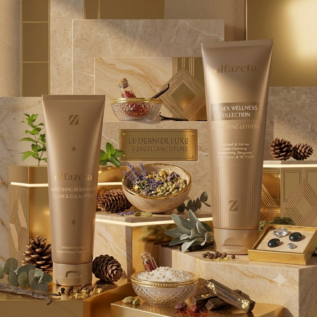 Flacon de Gel Douche Parfumé BSF129, gel douche parfumé — luxury 250 mL