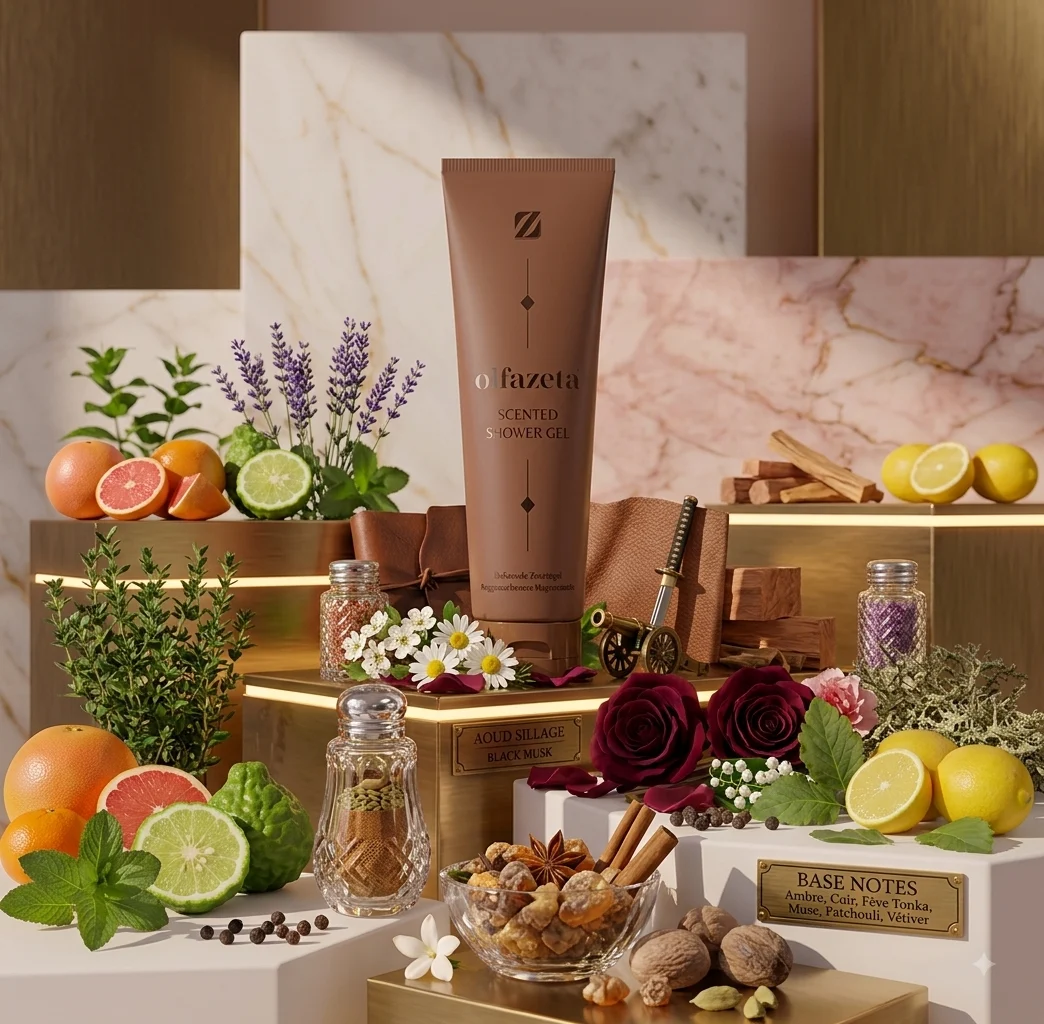 Gel douche parfumé Olfazeta BSF003