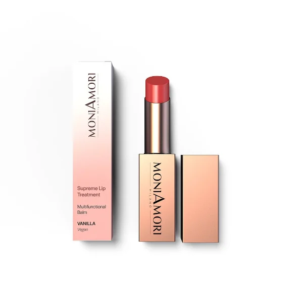 MoniAmori Supreme Lip Treatment — Vanilla — soin lèvres teinté multifonction