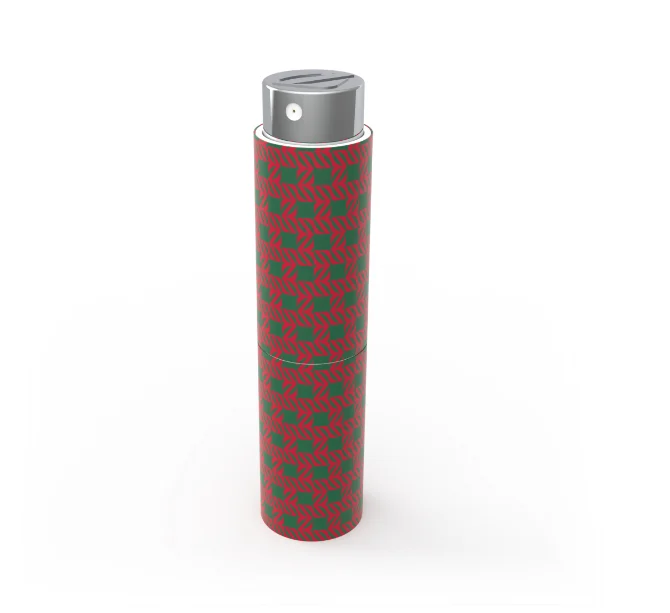 Étui à parfum de poche Monogram Rope TCOV004, rouge et vert